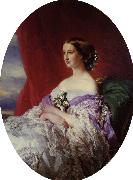 Franz Xaver Winterhalter The Empress Eugenie oil painting